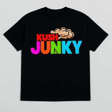 Kush Junky logo Short Sleeve T-Shirt