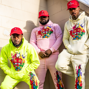Kush Junky bong heart sweat suits