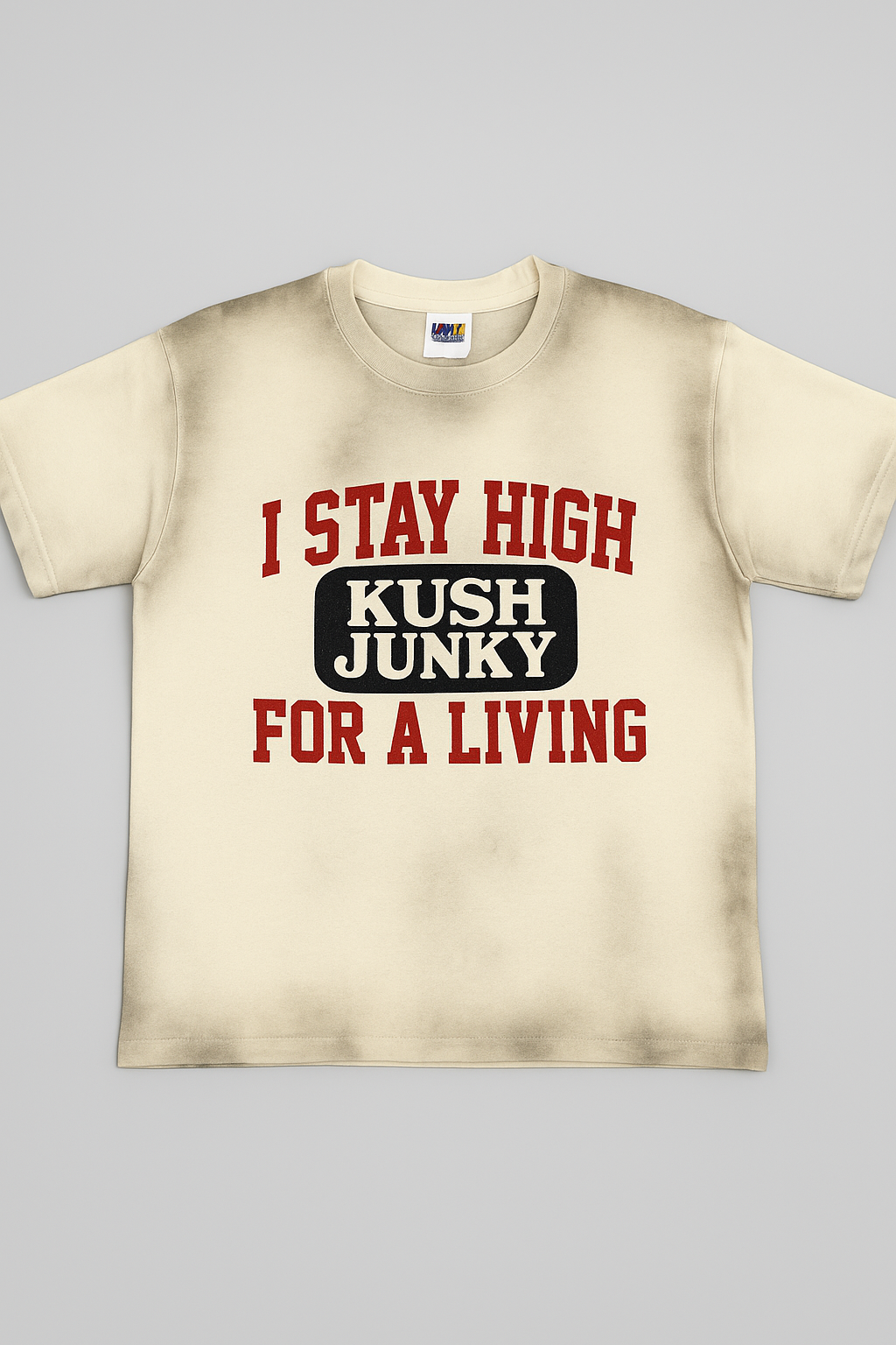 Kush Junky Distress Logo Tee’s