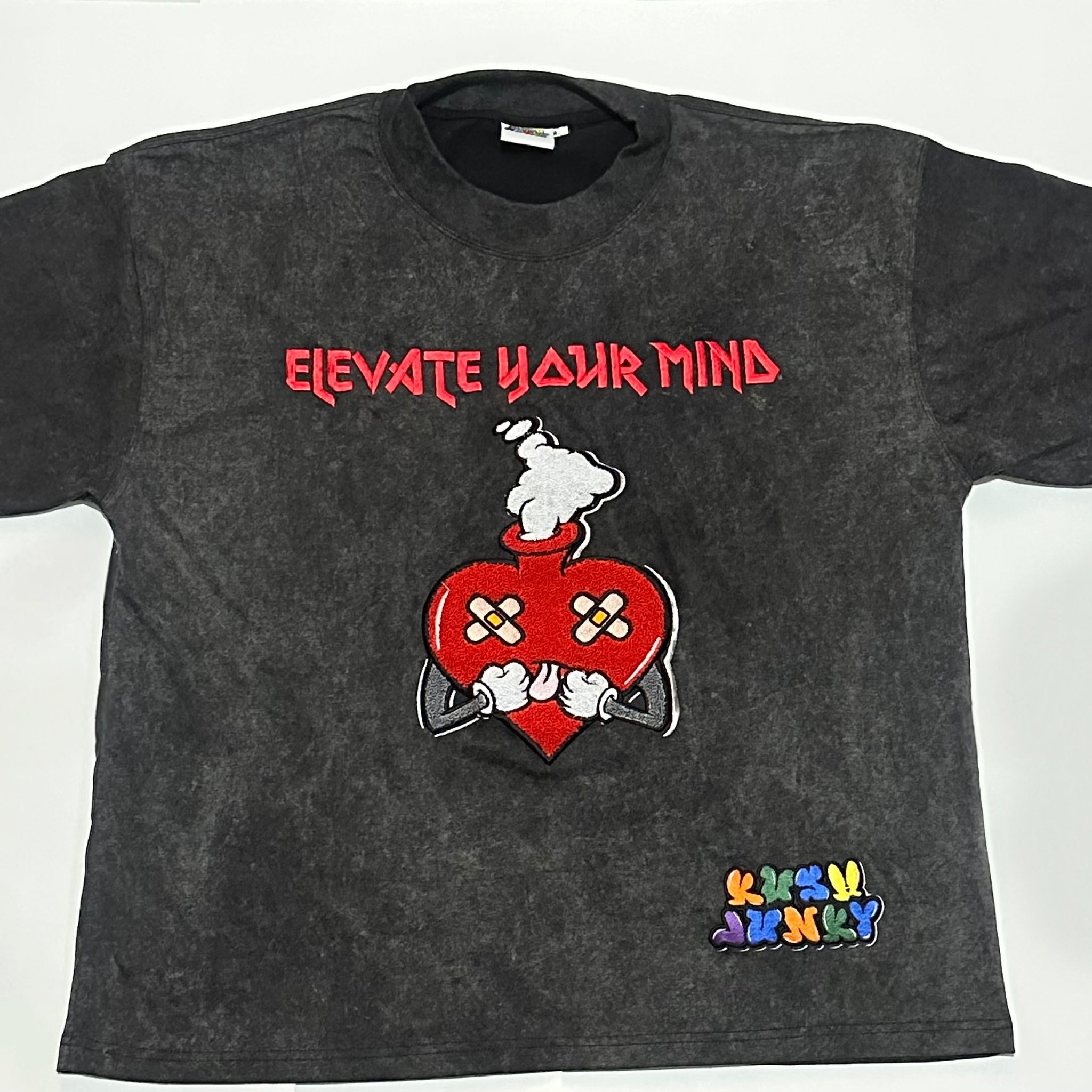 Bong Heart Acid Wash Heritage Tee